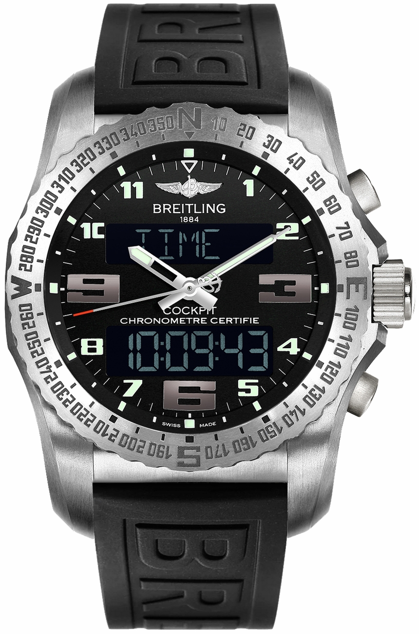 Review Breitling Cockpit B50 Titanium Men's Watch EB501022/BD40-154S replica - Click Image to Close